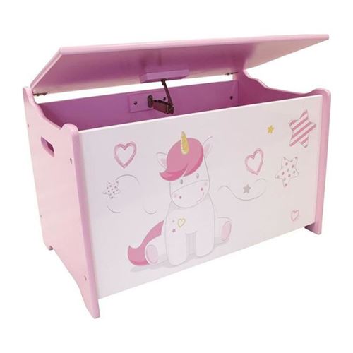 Coffre à jouets Licorne