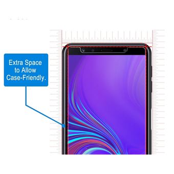 Samsung Galaxy J6 2018 4G : Protection d'écran en verre trempé - Tempered  glass Screen protector/Films vitre Protecteur d'écran smartphone J6 2018 