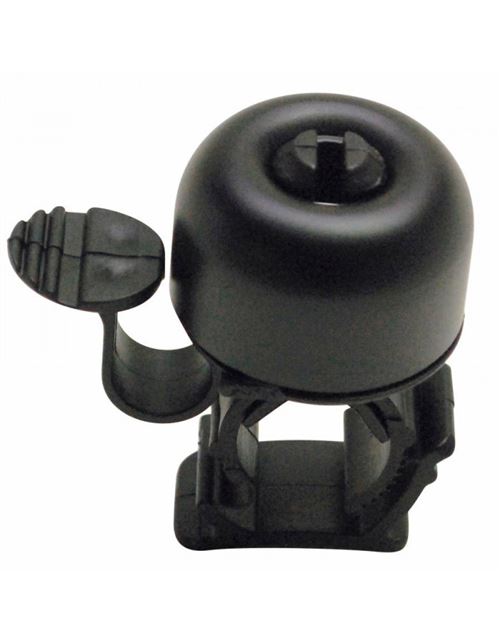 Sonnette ping zefal piing alu noir a clipser diam 19 a 26,4mm (sur carte)