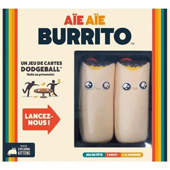 Jeu d'ambiance Asmodee Aïe Aïe Burrito