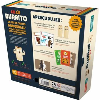 Jeu d'ambiance Asmodee Aïe Aïe Burrito