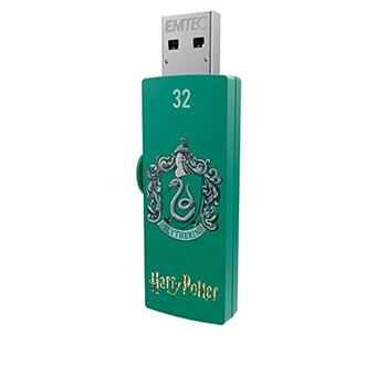 Clé USB 2.0 Flashdrive 32 Go Emtec M730 Harry Potter Slytherin Vert