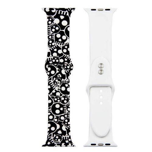 Bracelet de montre en silicone coloré pour Apple Watch Series 6/ SE/ 5/ 4 44mm - Multicolore#8(Taille L)