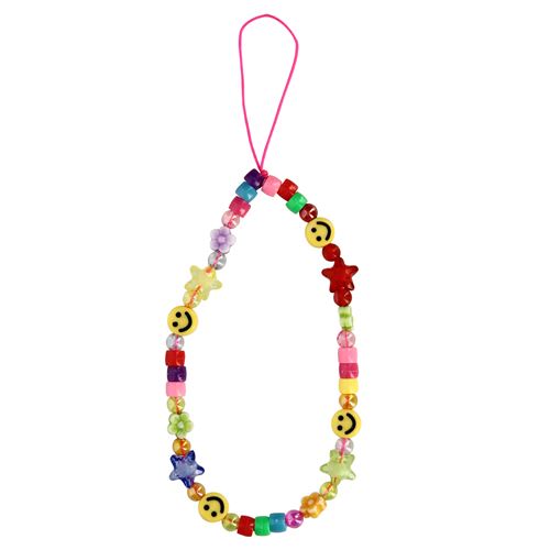 Bijou de Téléphone 25 cm Emojis Smile Pratique Avizar Multicolore