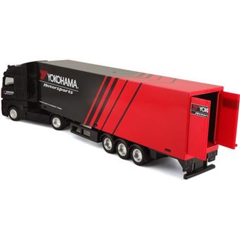 Voiture Bburago 1/43 Street Fire Camion Avec Remorque Mercedes Benz Actros Yokohama