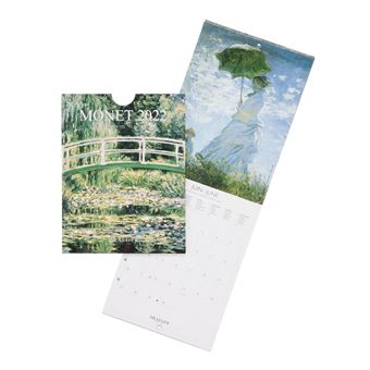 Petit Calendrier Mural Monet - 2022 - Draeger Paris