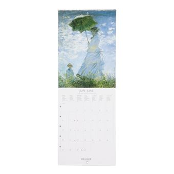 Petit Calendrier Mural Monet - 2022 - Draeger Paris