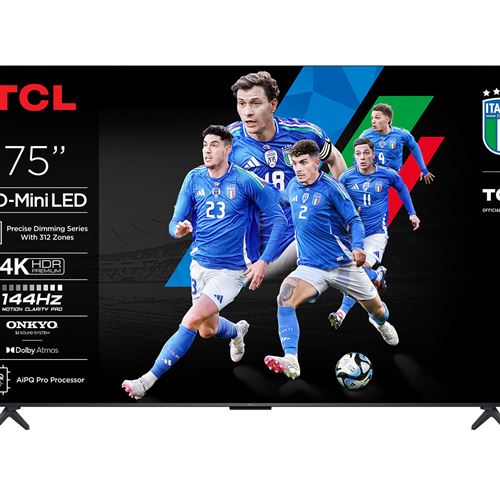 Télévision TCL Q6C 75Q6C 190.5 cm 75 pouces 4K Ultra HD Smart TV Wifi Métallique