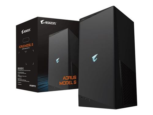 Aorus Model S - Sff - Core i9 11900K / 3.5 Ghz - Ram 32 Go - SSD 2 To - Nvme, SSD 1 To - Gf Rtx 3080 - Gige, 2.5 Gige - Lan Sans Fil: 802.11A/B/G/N/Ac/Ax, Bluetooth 5.1 - Aucun Se Fourni - Moniteur : Aucun