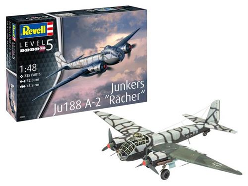 Junkers Ju188 A-1 rächer - 1:48e - Revell