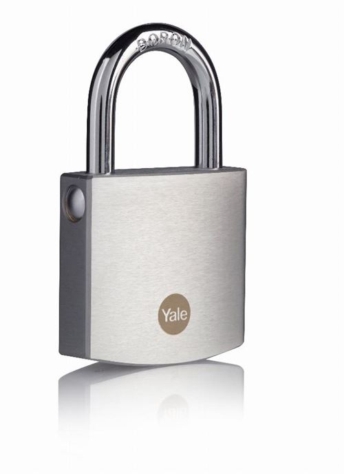 Non Communiqué Chrome Cadenas Yale Laiton Chromé - 40 Mm - 3 Clés - 24316000