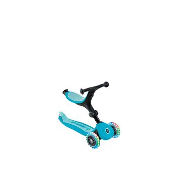 Globber - Trottinette évolutive GO-UP ACTIVE LIGHTS 360 - Bleu Aqua