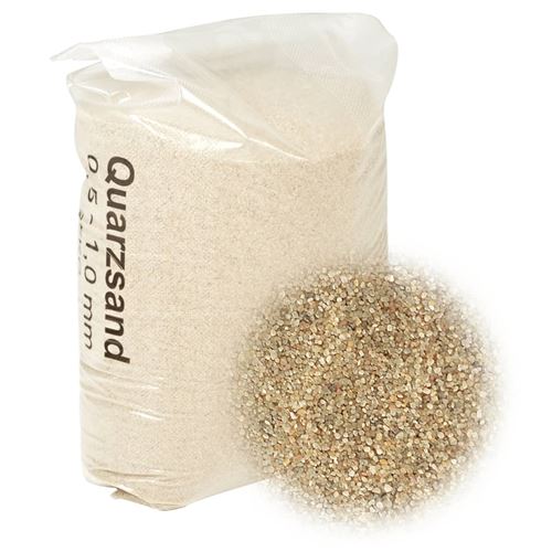 Vidaxl Sabbia Filtrante 25 Kg 0,5-1,0 Mm