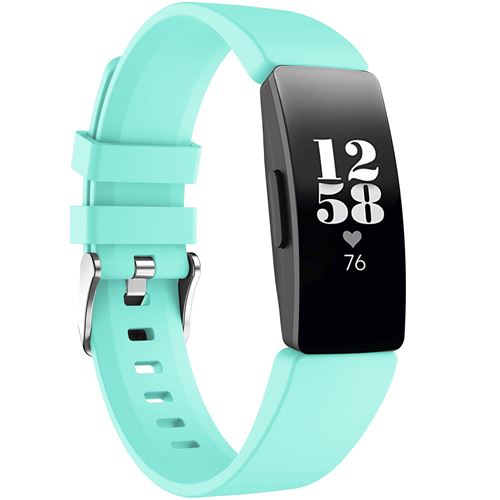 Bracelet silicone pour Fitbit Inspire Turquoise iMoshion