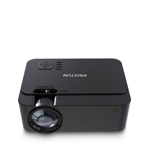 Prixton Noir Vidéoprojecteur Goya - 2 800 Lumens - Led 800X480 Wvga - Télécommande - Connexion Hdmi, Usb, Av In, Microsd - Compatible Avec Full Hd - Image 3