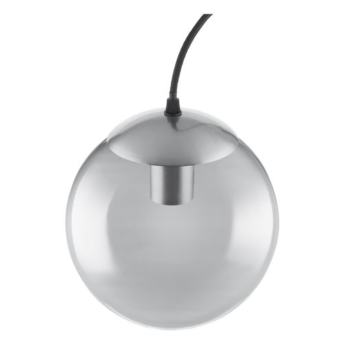 LEDVANCE Lampe sphérique moderne en verre gris fumé - Culot E27}