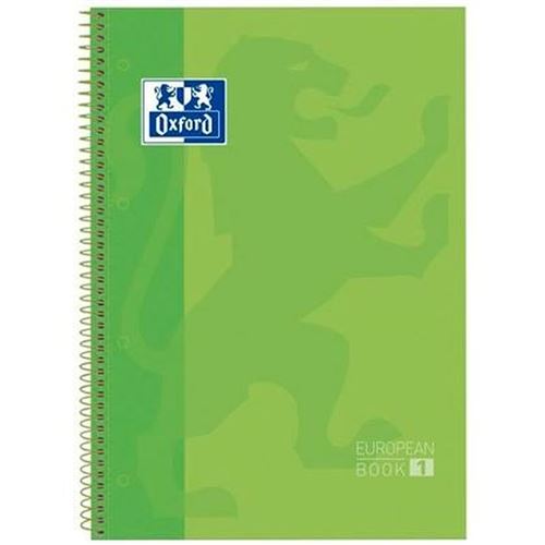 Oxford Hamelin A4 Notebook 5x5 Grid Extrahard Cover 80 Sheets Vert