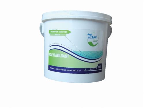 Stabilisant de chlore GACHES CHIMIE granulés - Seau de 5kg - AGESTAB5