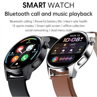 La Smartwatch Femme Homme : 1.28 Bracelet Sport Appel Bluetooth