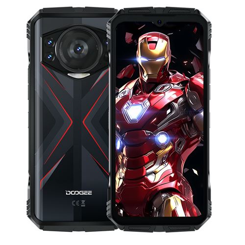 DOOGEE S118 Smartphone 6.58 pouces 512GO Android 14 Dual SIM 4G-rouge