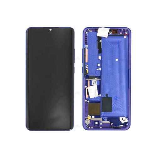 Ecran Complet Avec Chassis Violet Pour Xiaomi Mi Note 10 Lite