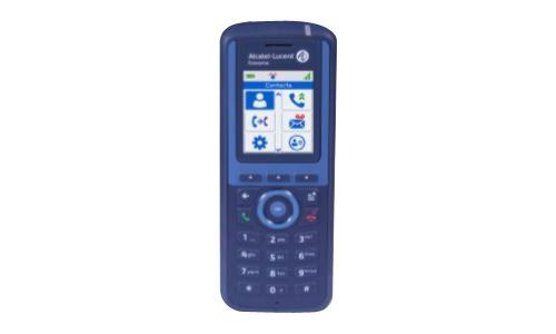 Alcatel-Lucent 8254 DECT - Téléphone numérique sans fil - IP-DECT\GAP - bleu