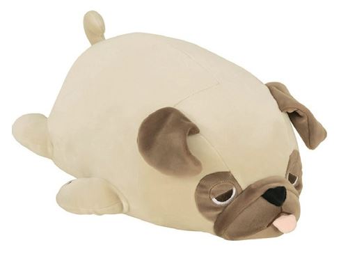 Nemu Nemu - Peluche Hana Bulldog - Taille M - 27 cm beige