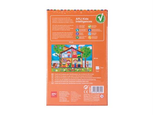 APLI kids - Le puzzle de la maison - puzzle - 24 pièces