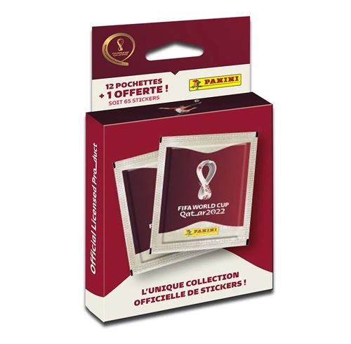 Jeu de cartes Panini World Cup 2022 STK Blister 13