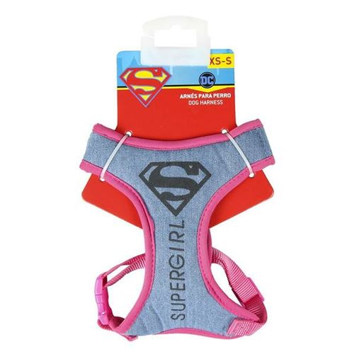 Harnais pour Chien Superman XXS/XS Rose