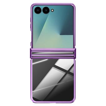 Coque pour Galaxy Z Flip 7 Chromé avec Protection Charnière Avizar Violet - 1