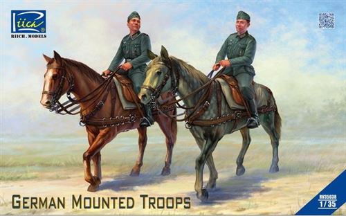German Mounted Troops - 1:35e - Riich Models