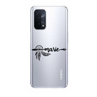 Coque Pour Oppo A74 5G Avec Support Annulaire Et Cordon - Paillettes Amovibles - TPU Souple - Protection Anti-Choc