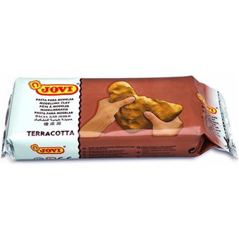 Pâte à modeler autodurcissante Jovi terracotta 1kg - 1