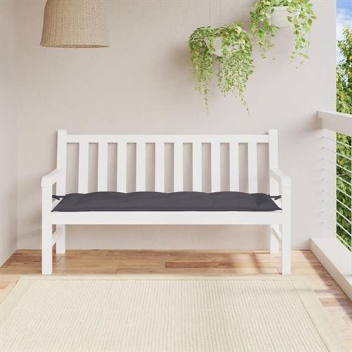 Vidaxl Coussin De Banc De Jardin - Anthracite - Image 3