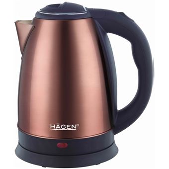 Bouilloire électrique 1.8L inox sans fil cuivre Hagen HA5525-COP - 1