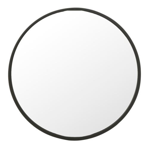 Paris Prix Noir Miroir Mural Rond Matazo - Mat - Image 2