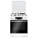 Cuisinière Mixte AMICA 77l 4 Feux Blanc - Acm7035rb