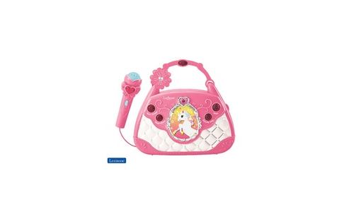 Sac à main enceinte musicale avec micro, changement de voix et câble aux-in coloris licorne