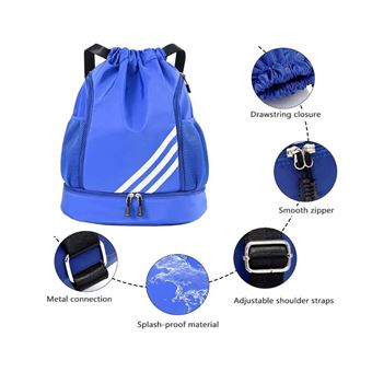 Sac de Voyage Pliable 60-100L Sac de Voyage Super léger pour Bagages Sport Fitness