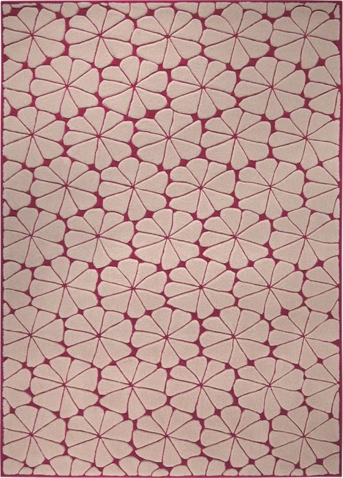 Tapis Esprit Urbania motif Floral Rose 90x160