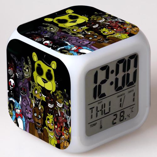 Réveil enfant LED Multifonctionnel Coloré - Five Nights at Freddy's #15