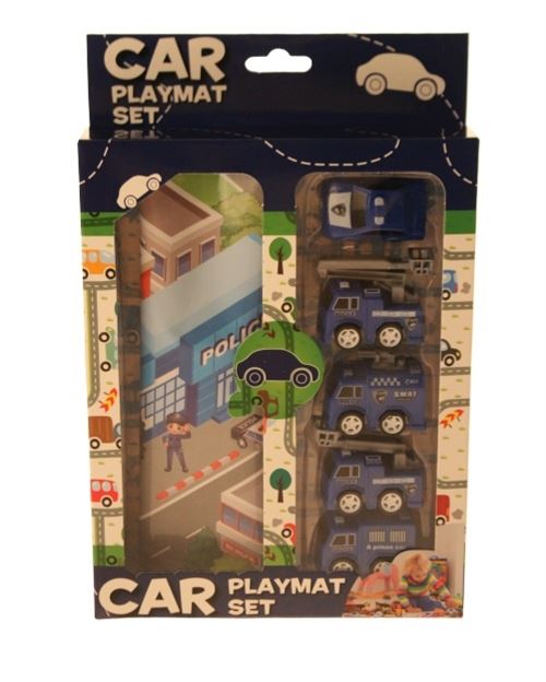 Free and Easy tapis de jeu set police 6-pièces
