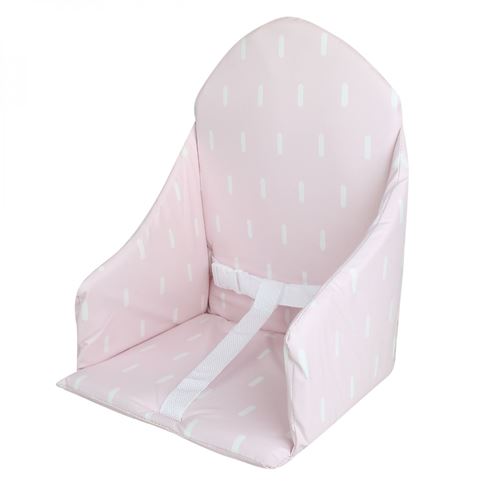 Coussin d'assise universel miam avec harnais pour chaise haute bébé - beige  uni MONSIEUR BEBE Pas Cher 