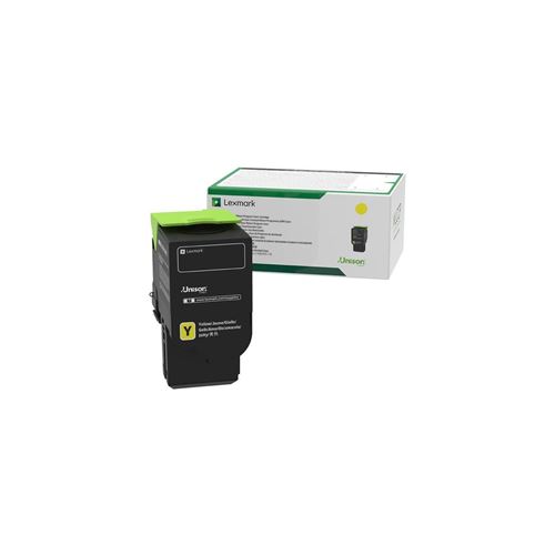 lexmark returntoner cartridge ylw 1kpgs f.c23x/24x/25x/mc23x/24x/25x/26x noir