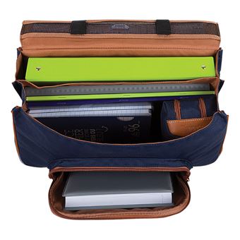 Cartable scolaire Tann's Fruits Alexa 38 cm Bleu et Rose