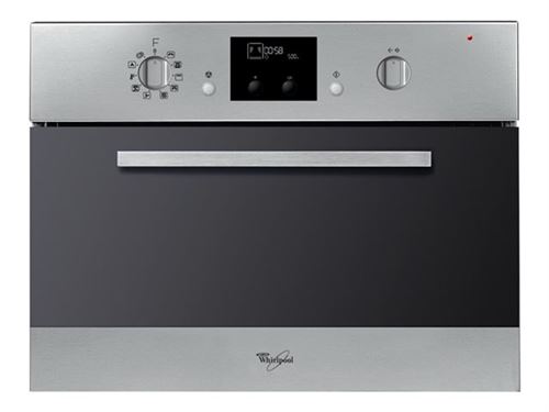 Whirlpool Actual Line AMW 799 IX - Four micro-ondes combiné - grill - intégrable - 40 litres - 900 Watt - acier inoxydable
