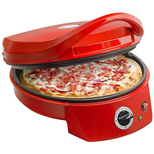 Bestron Pizza Maker / Tafel Grill 1800 W Red APZ400