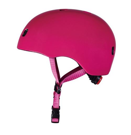 MICRO Casque V2 Lisse Jeunesse Unisexe, Framboise, Talla M (52-56 cm)