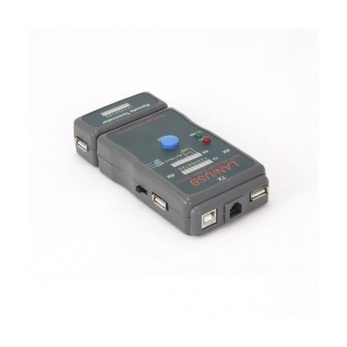 Gembird Gris Cablexpert Nct-2 Network Cable Tester Black